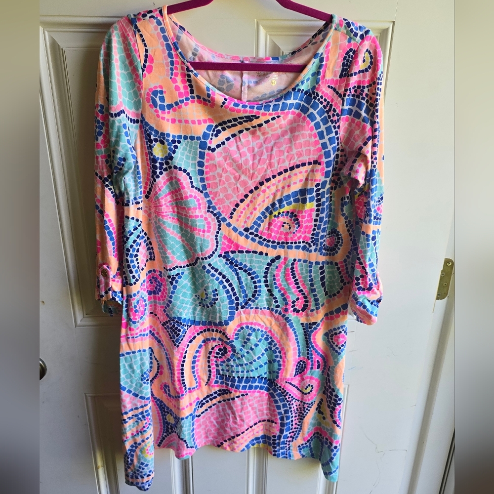 Lilly Pulitzer Colorful Patterned Dress